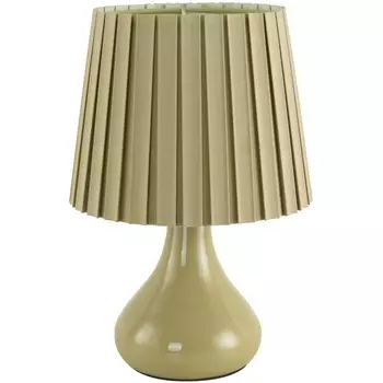 Настольная лампа Lumion Naina 8183/1T оливковый, керамика/текстиль E14 1*40W 220V