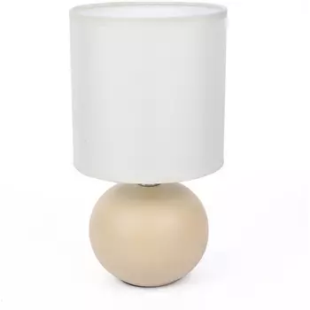 Настольная лампа Lumion Octavia 8224/1T желтый, керамика/текстиль E14 1*40W 220V