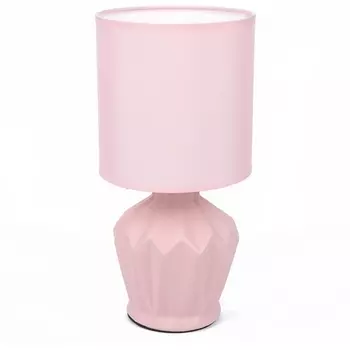 Настольная лампа Lumion Origamia 8227/1T розовый, керамика/текстиль E14 1*40W 220V