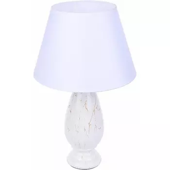 Настольная лампа Lumion Sharlin 8218/1T белый, керамика/текстиль Е27 1*60W 220V