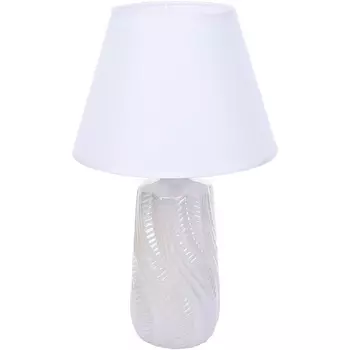 Настольная лампа Lumion Sinna 8211/1T белый жемчужный/белый, керамика/текстиль Е27 1*60W 220V