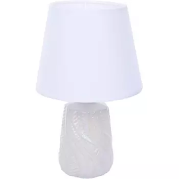 Настольная лампа Lumion Sinna 8212/1T белый жемчужный/белый, керамика/текстиль Е27 1*60W 220V