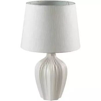 Настольная лампа Lumion Sona 8120/1T белый, керамика/текстиль E27 1*60W 220V