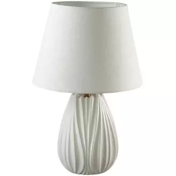 Настольная лампа Lumion Sona 8121/1T белый, керамика/текстиль E27 1*60W 220V