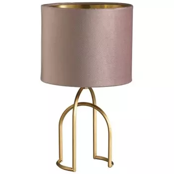 Настольная лампа Lumion Stacy 5661/1T MODERNI LN23 122 матовое золото, розовый E14 40W 220V