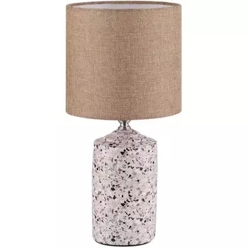Настольная лампа Lumion Terazio 8141/1T бежевый/коричневый, керамика/текстиль Е27 1*60W 220V
