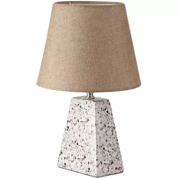 Настольная лампа Lumion Terazio 8142/1T бежевый/коричневый, керамика/текстиль Е27 1*60W 220V