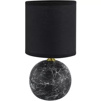 Настольная лампа Lumion Vilana 8167/1T черный, керамика/текстиль E14 1*40W 220V