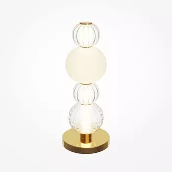 Настольная лампа светодиодная Maytoni Collar MOD301TL-L18G3K1 шарики