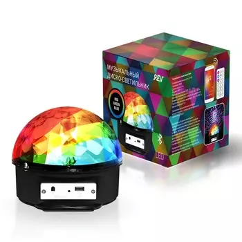 Настольная лампа RGB светодиодная с пультом Bluetooth-динамиком MP3 и USB-портом REV 32559 8