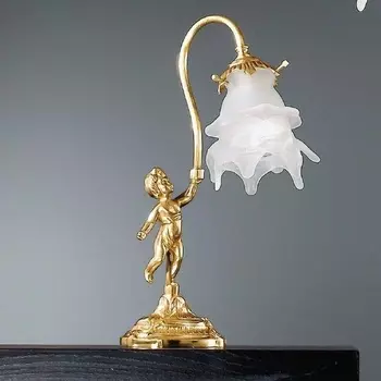 Настольная лампа с ангелочками Nervilamp 2080 2080/1L/ST