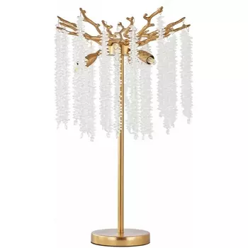 Настольная лампа с подвесками хрустальная Arte Milano Milano-1 23131.320-610.3.G9.A IB