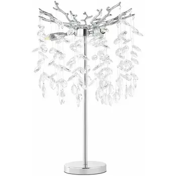 Настольная лампа с подвесками хрустальная Arte Milano Milano-1 23131.320-610.3.E14.B CR