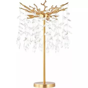 Настольная лампа с подвесками хрустальная Arte Milano Milano-1 23131.320-610.3.E14.B IB