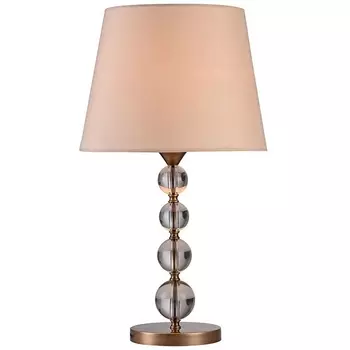 Настольная лампа с выключателем Newport 3100 3101/T black brass без абажуров