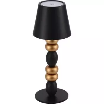 Настольная лампа ST Luce Ease SL1011.414.01 Черный, Золотистый/Черный LED 1*3W
