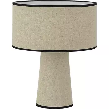 Настольная лампа ST Luce Jackie SL1354.504.01 Бежевый/Бежевый, Черный E27 1*40W