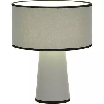 Настольная лампа ST Luce Jackie SL1354.714.01 Серый/Серый, Черный E27 1*40W