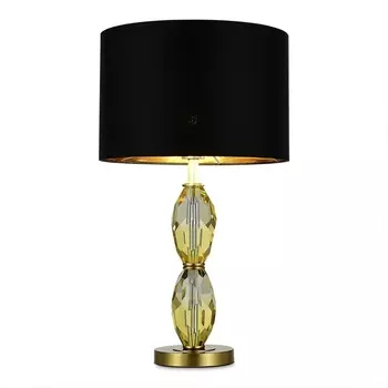 Настольная лампа ST Luce Lingotti SL1759.304.01 Латунь/Черный E27 1*40W