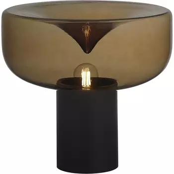 Настольная лампа ST Luce Ripple SL6014.414.01 Черный/Коричневый LED 1*5W