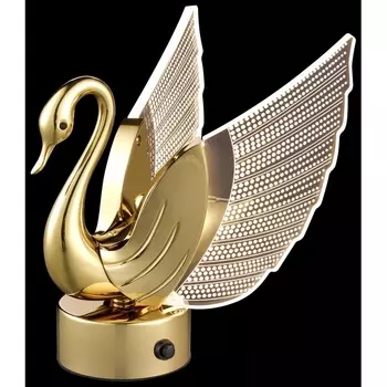 Настольная лампа светодиодная птички Wertmark Letizia WE466.01.304