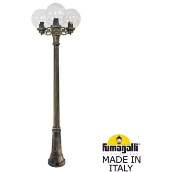 Наземный фонарь IP55 Fumagalli GLOBE 250 G25.156.S30.BXF1R в форме шара
