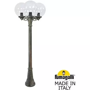Наземный фонарь IP55 Fumagalli Globe 300 G30.158.S30.BXF1R в форме шара