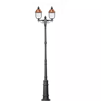 Наземный фонарь IP44 Oasis Light MADRID-COOPER 84310cA E7 02 Bl