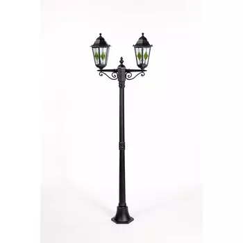 Наземный фонарь Oasis Light PETERSBURG lead GLASS 79808lgA Bl