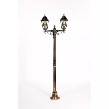 Наземный фонарь Oasis Light PETERSBURG lead GLASS 79808lgA Gb