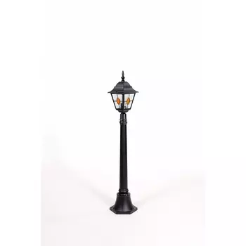 Наземный фонарь IP44 Oasis Light QUADRO M lead GLASS 79907MlgY Bl