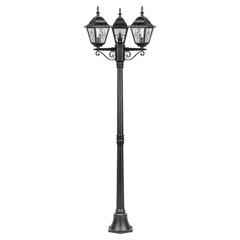 Наземный фонарь IP44 Oasis Light QUADRO M lead GLASS 79908MBlgW Bl