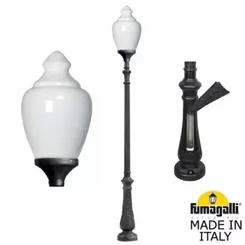 Наземный фонарь светодиодный IP65 Fumagalli Cana C50.202.000.AYE27