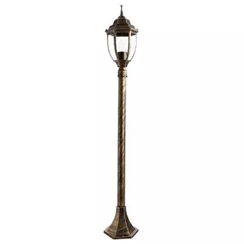 Наземный фонарь уличный IP44 Arte Lamp Pegasus A3151PA-1BN