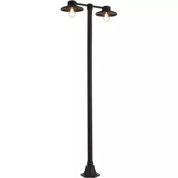 Наземный светильник ST Luce Basko SL9542.705.02 темно-серый/прозрачный E27 2*60W