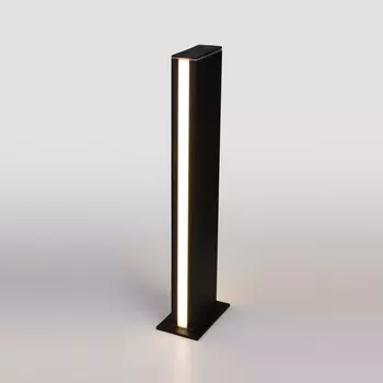 Наземный светильник светодиодный 1538 IP54 Elektrostandard Flat TECHNO LED черный