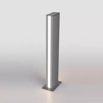 Наземный светильник светодиодный 1538 IP54 Elektrostandard Flat TECHNO LED серый