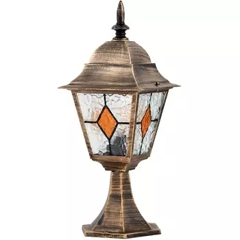 Наземный уличный светильник IP44 под старину Arte Lamp Madrid A1541FN-1BN