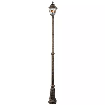 Наземный уличный светильник IP44 под старину Arte Lamp Madrid A1542PA-1BN