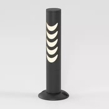 Наземный уличный LED светильник IP65 Elektrostandard Smile 35188/S черный