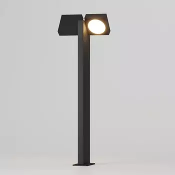 Наземный уличный IP54 LED светильник Elektrostandard Twin 35170/F с поворотными плафонами