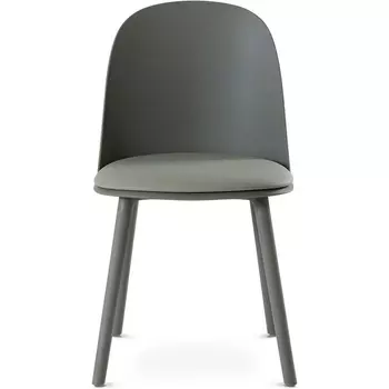 Обеденный стул Amato ОГОГО Обстановочка! (Экокожа/Серый) арт.931994