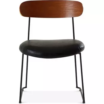 Обеденный стул Arise ОГОГО Обстановочка! (Экокожа/Коричневый,Черный) арт.930816