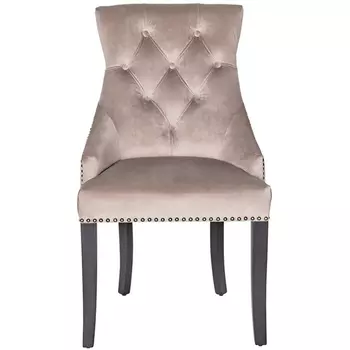 Обеденный стул Garda Decor 236-2K-БЕЖ-Riv16 (Серый/Бежевый)