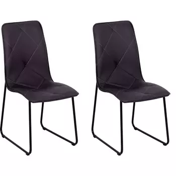 Обеденный стул Marco ОГОГО Обстановочка! (Металл,Экокожа/Коричневый) арт.914818