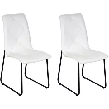 Обеденный стул Marco ОГОГО Обстановочка! (Металл,Экокожа/Белый) арт.914820