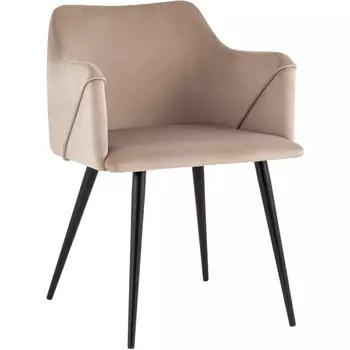 Стул с подлокотниками Stool Group Джоэл велюр бежевый УТ000036692