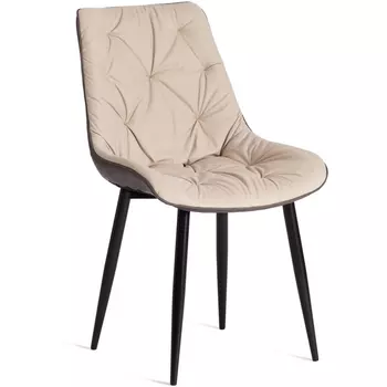 Обеденный стул Tetchair ALTUS (Ткань,Экокожа,Металл/Бежевый,Темно-серый,Черный) 19168