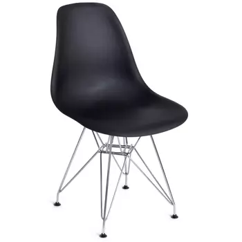 Обеденный стул Tetchair CINDY IRON CHAIR (EAMES) (Металл,Пластик/Черный) 15354