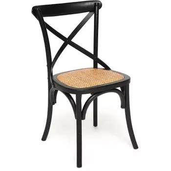Обеденный стул Tetchair CROSS (Вяз/Черный) 12472